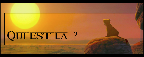 Qui est en ligne ?